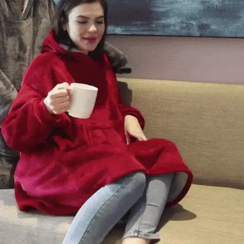 felpa coperta calda