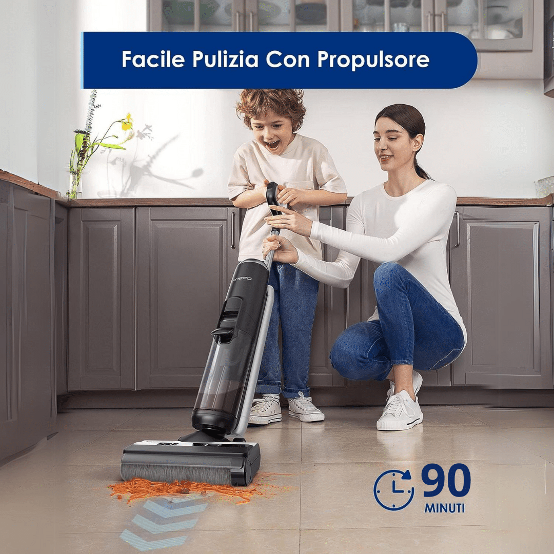 aspirapolvere facile da usare